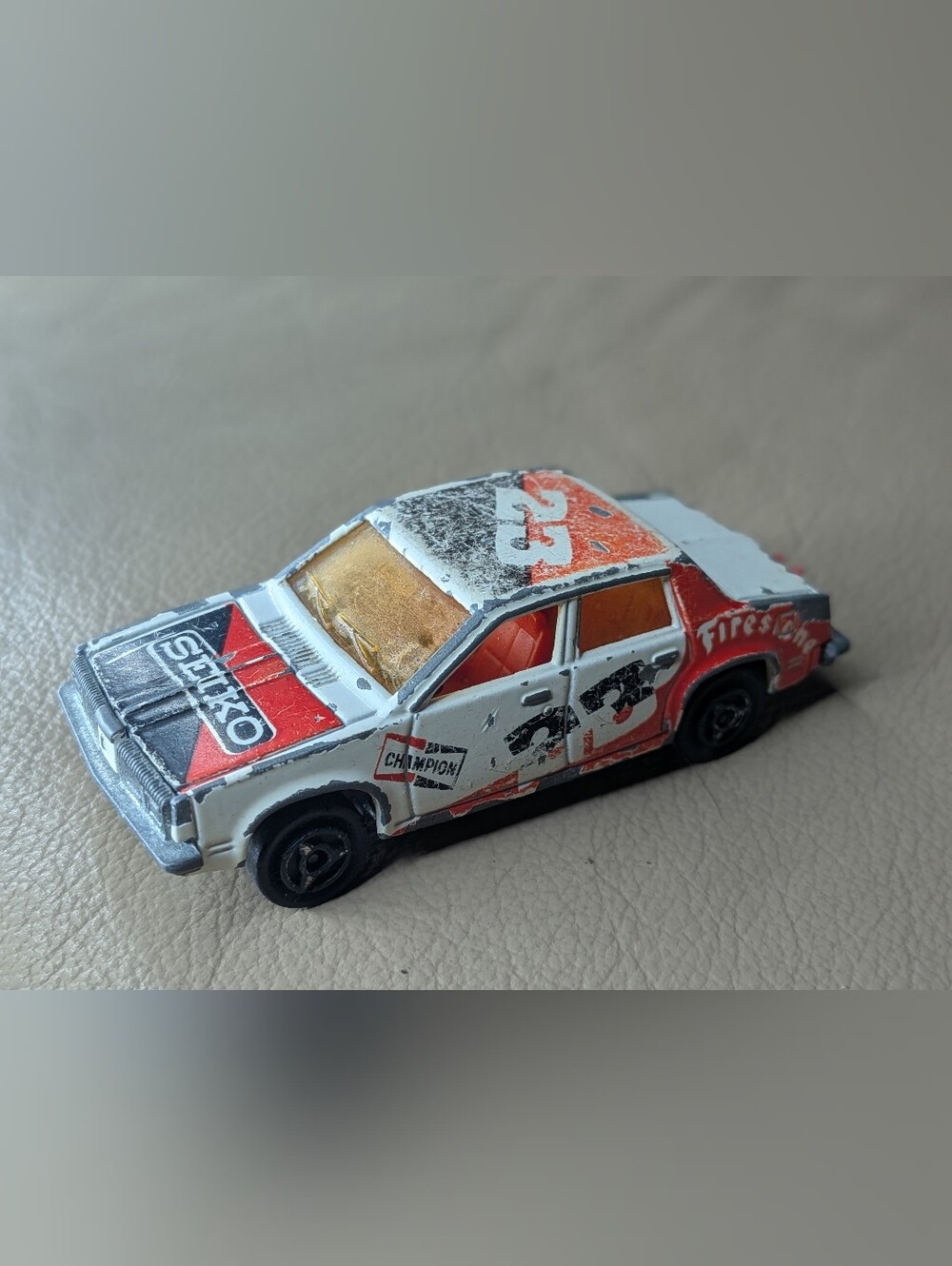 Vintage Majorette #253 Oldsmobile Seiko  Firestone Scale 1/75
